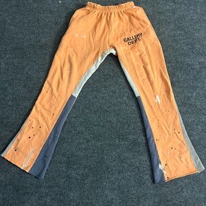 Gallery Dept. Flare Sweatpants Orange